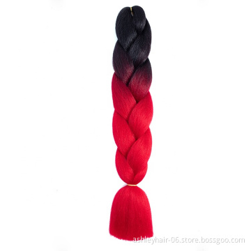 Julianna cheap price ultra braid synthetic hair extension ghana braid ultra braid synthetic hair 24inch 100g